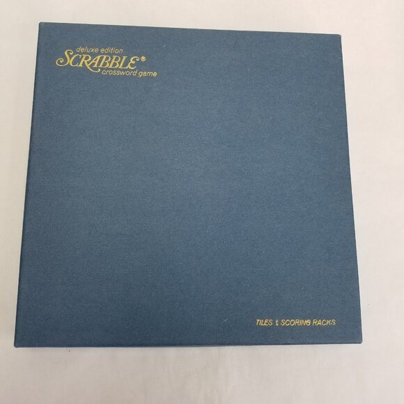 Vintage 1977 SCRABBLE TURNTABLE DELUXE EDITION Selchow & Righter Complete! Game - Picture 14 of 16